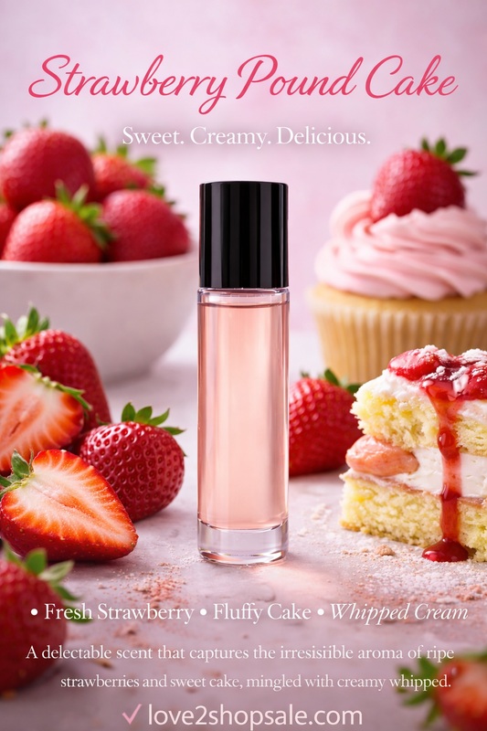 Strawberry Pound Cake