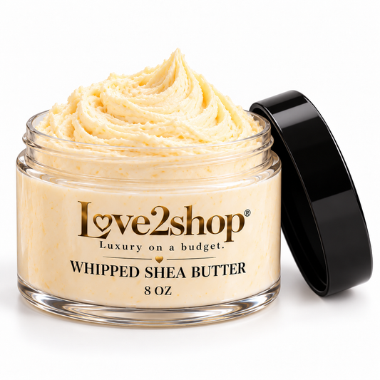 Love2shop 8 oz custom scented whipped shea butter