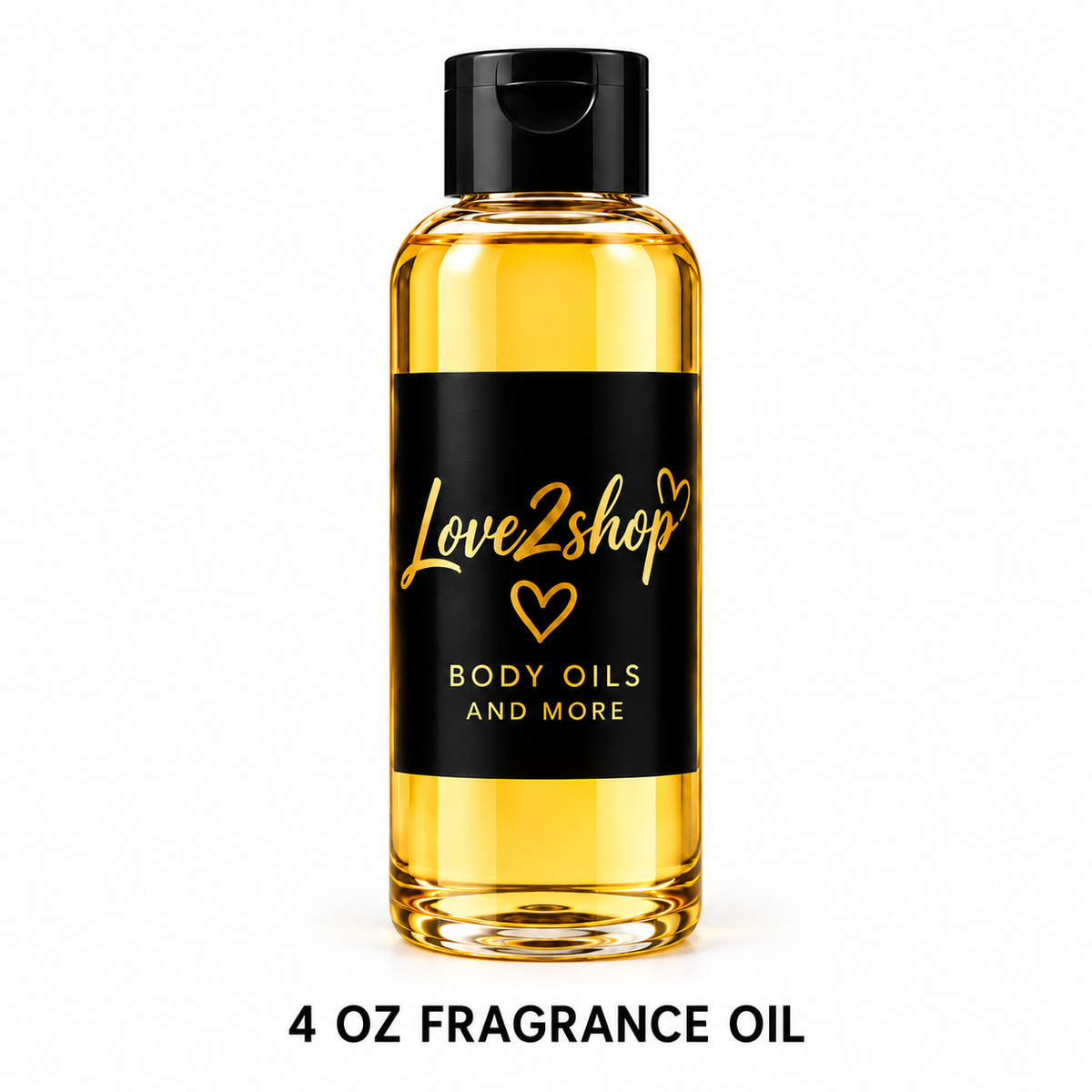 Love2shop solo 4 oz fragrance oil with black cap